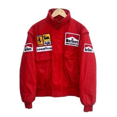 Marlboro Style Printing & Embroidery Jacket – Vintage Racing Edition