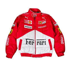 Ferrari Motorsport Printing & Embroidery Jacket – Elite Edition