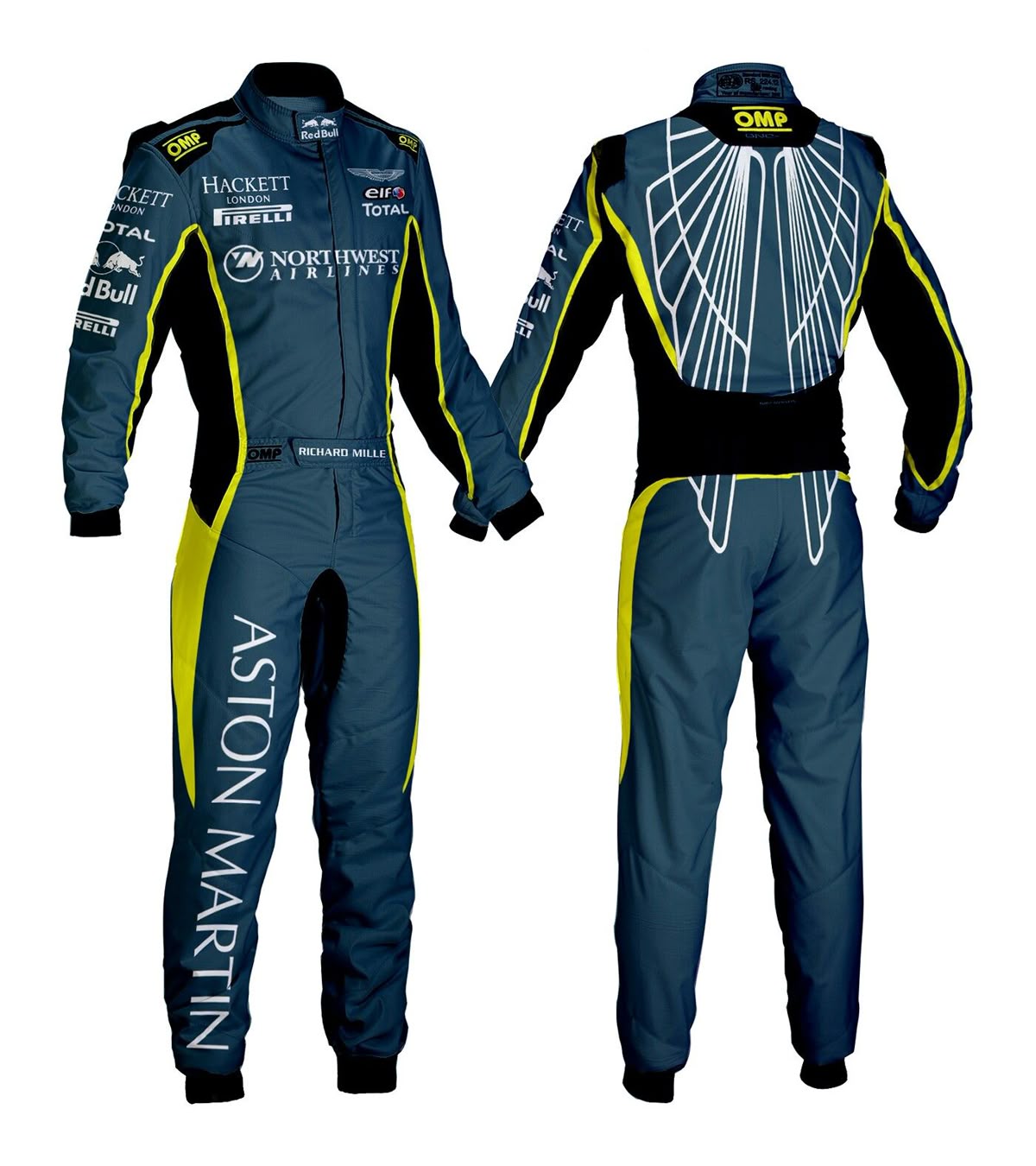 Aston Martin Aramco Suit 2019 edition