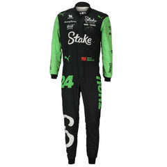 Stake F1 Team Kick Sauber Racing Suit – 2024 Edition