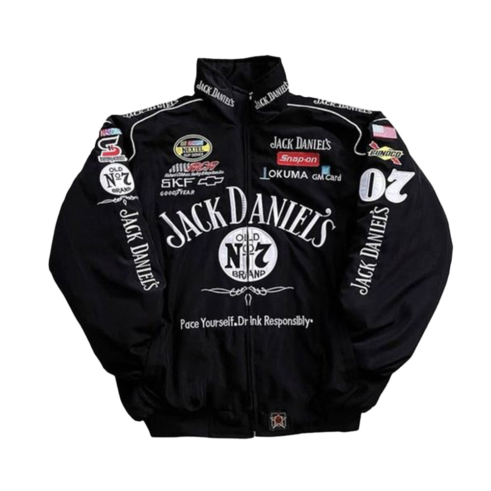 Jack Daniels Racing Printing & Embroidery Jacket – Classic Edition