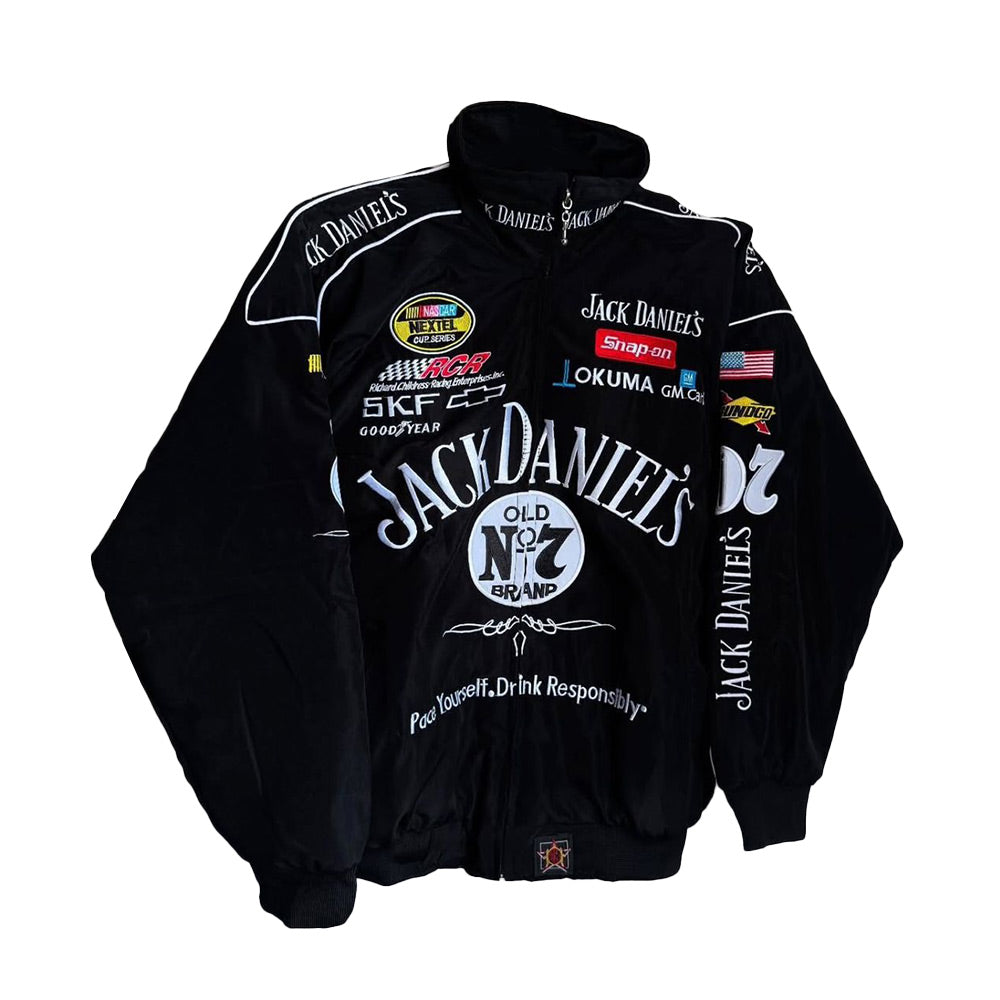 Jack Daniels Racing Printing & Embroidery Jacket – Classic Edition