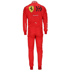 F1 Grand Charles Leclerc 21 Scuderia Ferrari Go Kart Raceing Suit