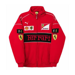 Ferrari Motorsport Printing & Embroidery Jacket – Elite Edition