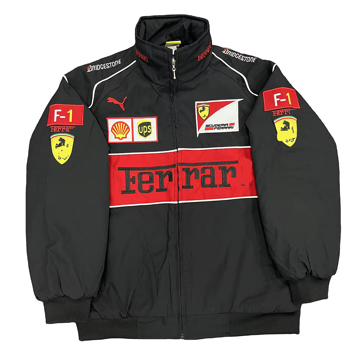 Ferrari Style Embroidery Jacket – Classic Edition